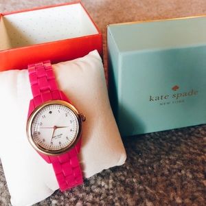 NEW IN BOX pink kate spade watch